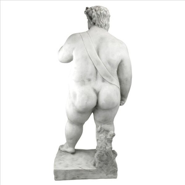 Super-Sized David Garden Sculpture Fat statue of Michelangelo's famous